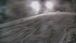 Otočná kamera na sjezdovce