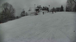 Otočná kamera na sjezdovce