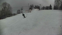 Otočná kamera na sjezdovce