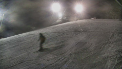 Otočná kamera na sjezdovce