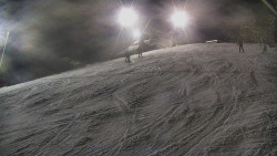 Otočná kamera na sjezdovce