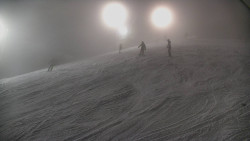 Otočná kamera na sjezdovce