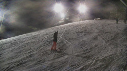 Otočná kamera na sjezdovce