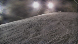 Otočná kamera na sjezdovce