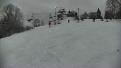 Otočná kamera na sjezdovce