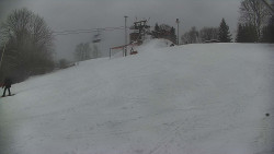 Otočná kamera na sjezdovce