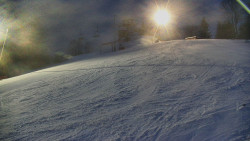 Otočná kamera na sjezdovce