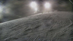 Otočná kamera na sjezdovce