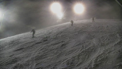 Otočná kamera na sjezdovce