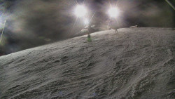 Otočná kamera na sjezdovce