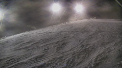 Otočná kamera na sjezdovce