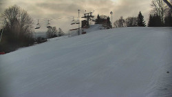 Otočná kamera na sjezdovce