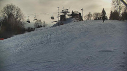 Otočná kamera na sjezdovce