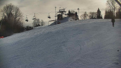 Otočná kamera na sjezdovce