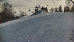 Otočná kamera na sjezdovce