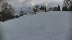 Otočná kamera na sjezdovce