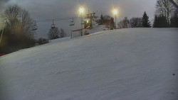 Otočná kamera na sjezdovce