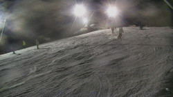 Otočná kamera na sjezdovce