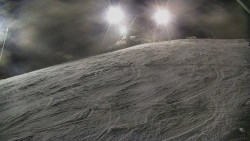 Otočná kamera na sjezdovce