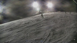 Otočná kamera na sjezdovce