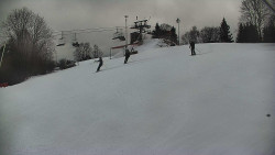 Otočná kamera na sjezdovce