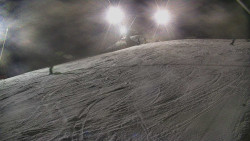 Otočná kamera na sjezdovce