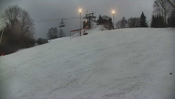 Otočná kamera na sjezdovce