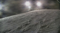 Otočná kamera na sjezdovce