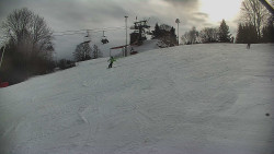 Otočná kamera na sjezdovce