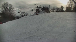 Otočná kamera na sjezdovce