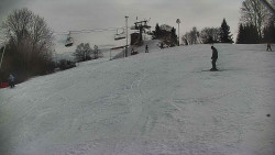 Otočná kamera na sjezdovce