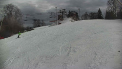 Otočná kamera na sjezdovce