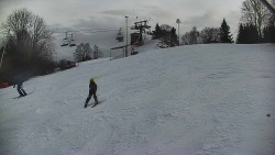 Otočná kamera na sjezdovce