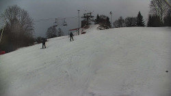 Otočná kamera na sjezdovce