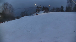 Otočná kamera na sjezdovce