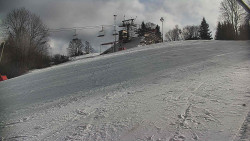 Otočná kamera na sjezdovce