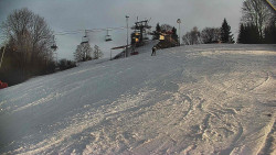 Otočná kamera na sjezdovce