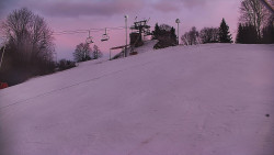 Otočná kamera na sjezdovce