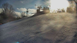 Otočná kamera na sjezdovce