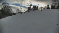 Otočná kamera na sjezdovce