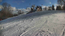 Otočná kamera na sjezdovce