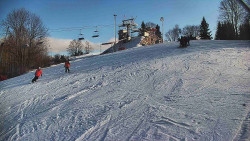 Otočná kamera na sjezdovce