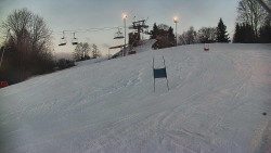 Otočná kamera na sjezdovce