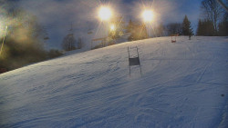 Otočná kamera na sjezdovce