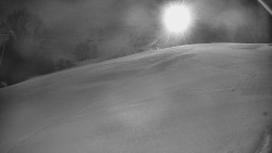 Otočná kamera na sjezdovce