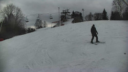 Otočná kamera na sjezdovce