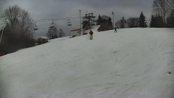 Otočná kamera na sjezdovce