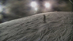 Otočná kamera na sjezdovce