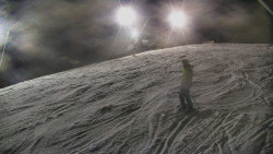 Otočná kamera na sjezdovce