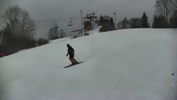 Otočná kamera na sjezdovce